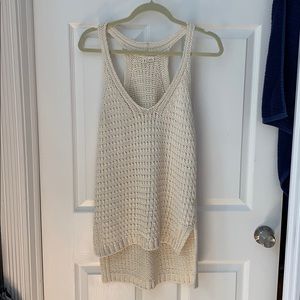 Anthropologie knitted tank